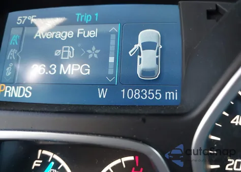 2015 Ford Escape Se из США, поврежденный, VIN 1FMCU9GX3FUC64724